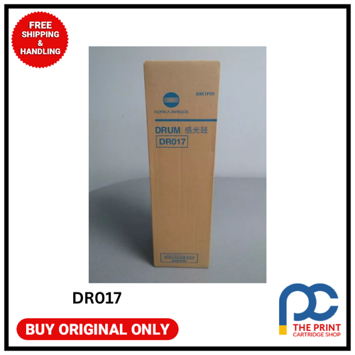 Konica Minolta DR017 (a9k1p00) Black Drum Unit Ccuriopress 6120, 6136 Sealed