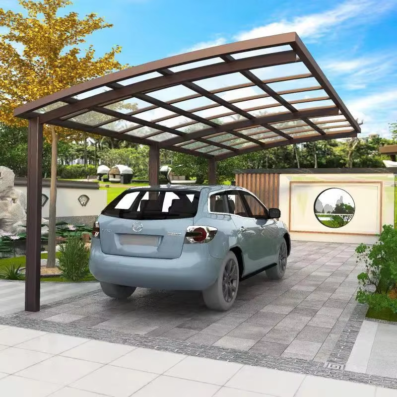 Home Villa Gazebos Garden Outdoor Canopy Tent Modern Custom Parking Shed Sunshad