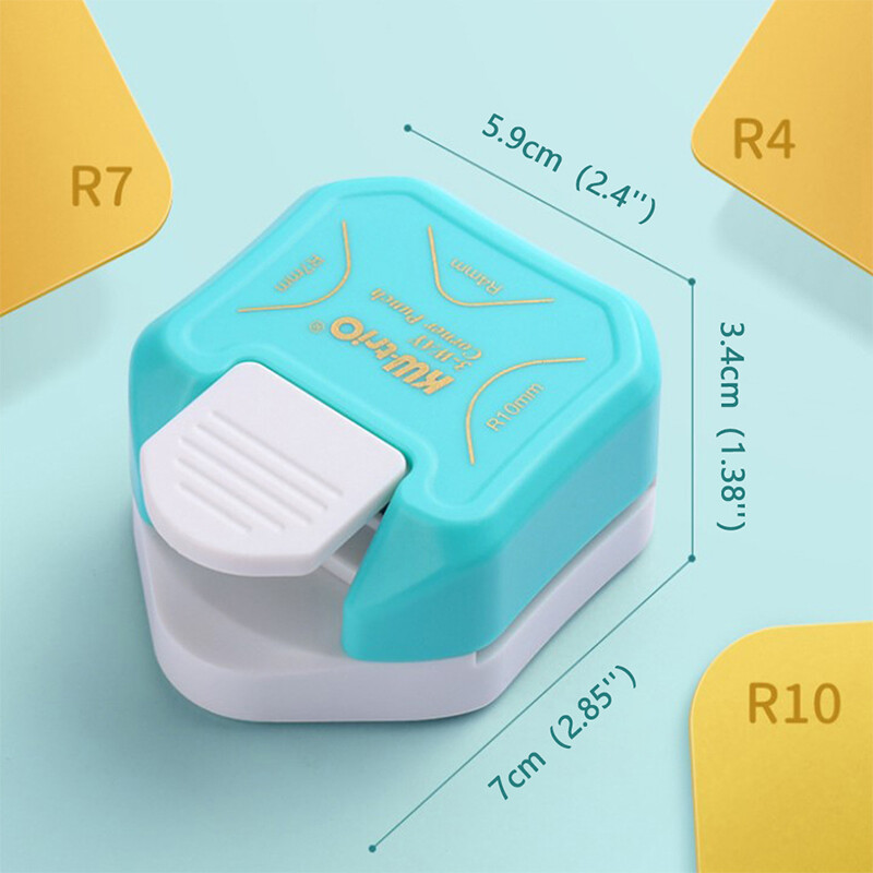 3 in 1 Corner Rounder Punch Paper Round Corner Trimmer Cutter for Card Photo'S*
