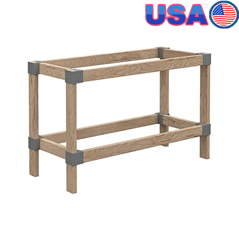 DIY Workbench Kit Heavyweight Includes Hardware Easy Assembly 2x4 ft