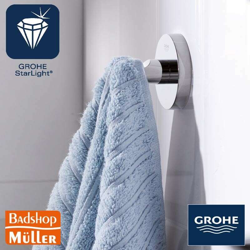 Grohe Haken Bademantel Handtuchhalter Mantelhaken Badaccessoire Chrom 40364001