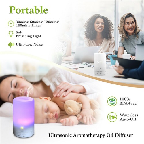 LED Ultrasonic Aroma Essential Diffuser Air Humidifier Purifier Aromatherapy New