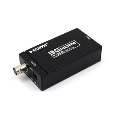 3G HDMI to SDI Adapter Converter ,HD to BNC SDI/HD-SDI/3G-SDI 1080P HDMI Over