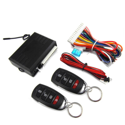 Door Lock Locking Keyless Entry System DC 12V Universal Car Remote Central Kit