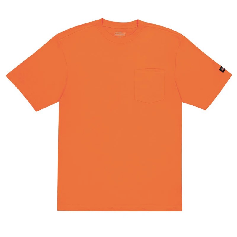 Dickies Easy Vis Orange Men's Short Sleeve T-Shirt