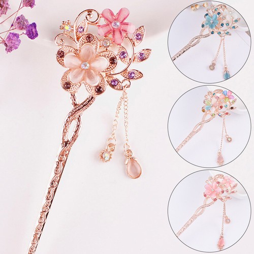 【Sinoon】 Odd Floral Square Hairpin SINOON