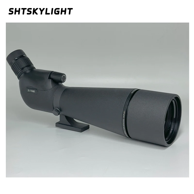 25-75X80mm bird watching telescope ,with continuous zoom and FMC coating high-de