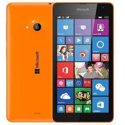 Original Nokia Microsoft Lumia 535 Windows Quad Core 1GB RAM 8GB ROM Dual SIM