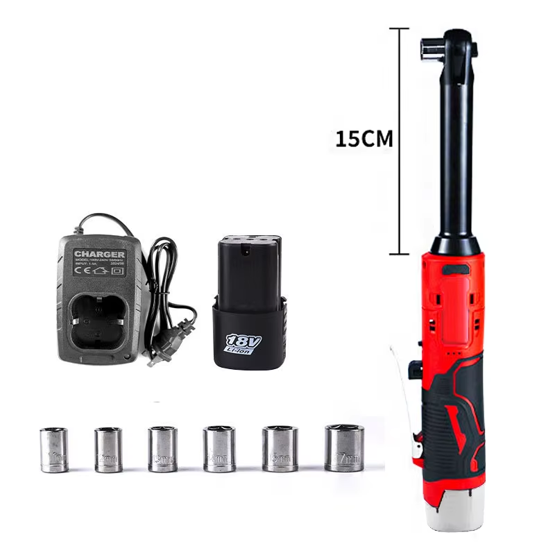 Electric Ratchet Truss Wrench 15cm Extended Ratchet Wrenches Angle 90 Degree Qui