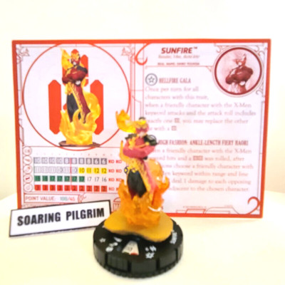 Marvel Heroclix SUNFIRE - HG006 Hellfire Gala Premium Collection Figure