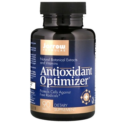 Jarrow Antioxidant Formel 90 Tabletten Lutein Lycopin Curcumin Milch Distel