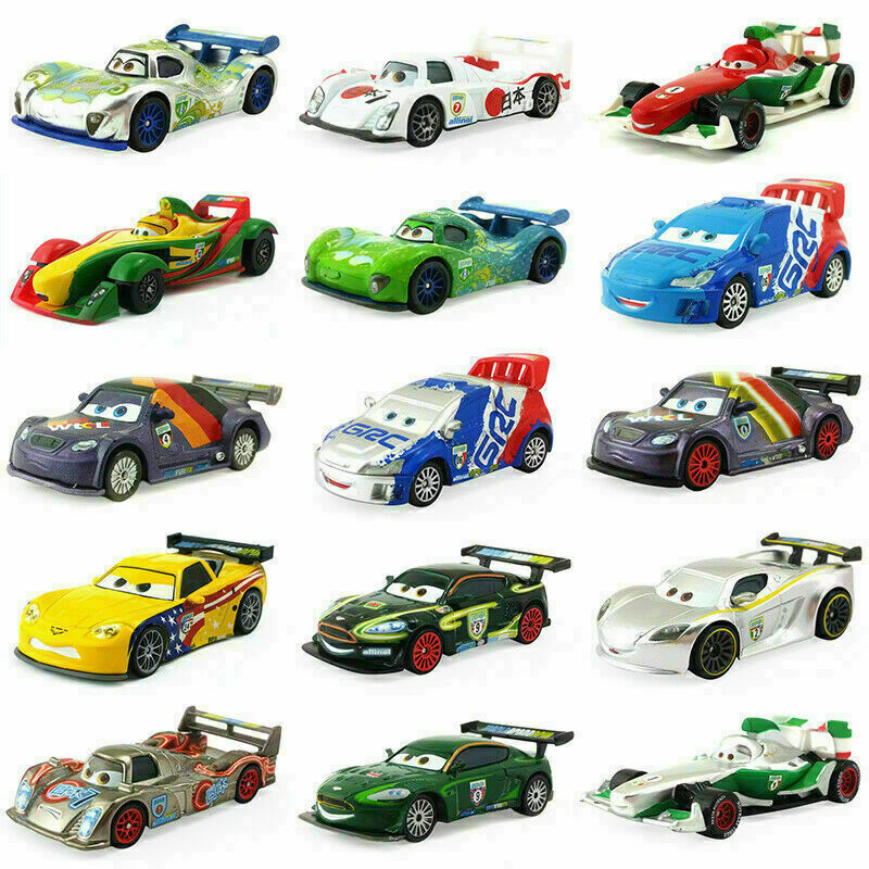 S 2 Racers U.k - U.s.a Toy Car Model 1:55 Diecast Boys Xmas 