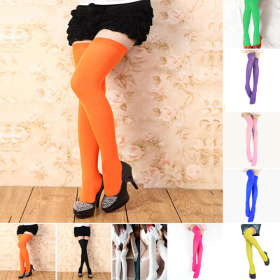 Damen Overknees Strümpfe Lange Socken Stulpen
