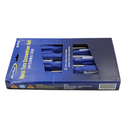 Blue Point 8pc Torx Screwdriver Set T8 - T40 BLP8TSS