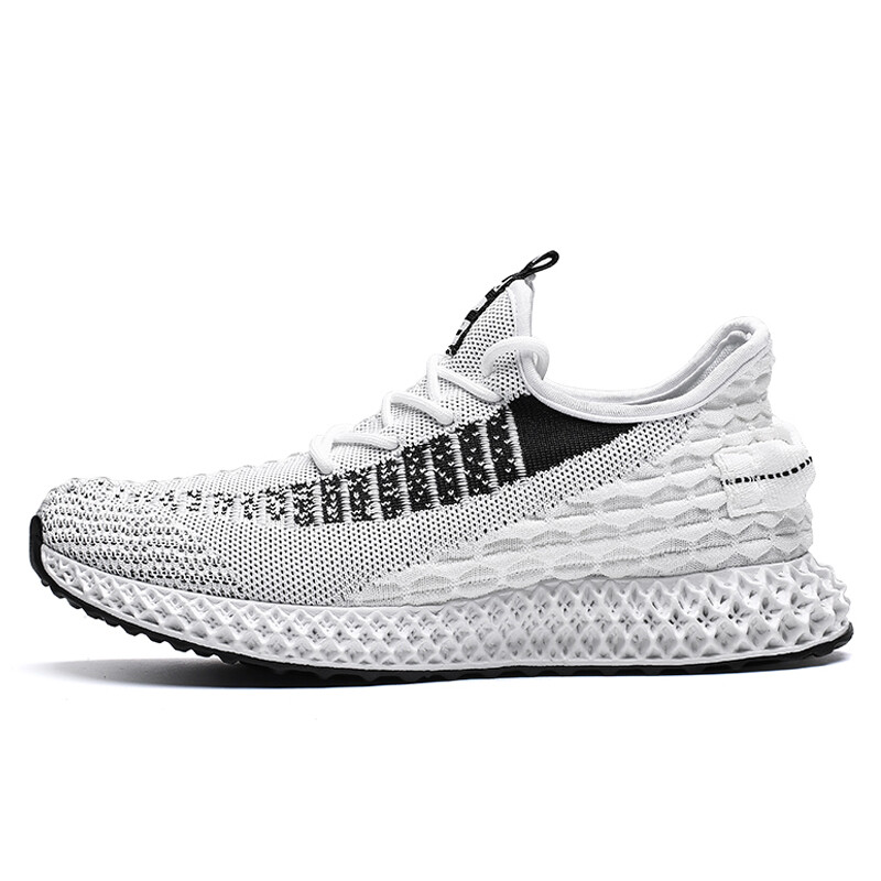 AU Men/'s Yeezi Style Running Shoes Breathable Mesh Soft Casual Walking Shoes New