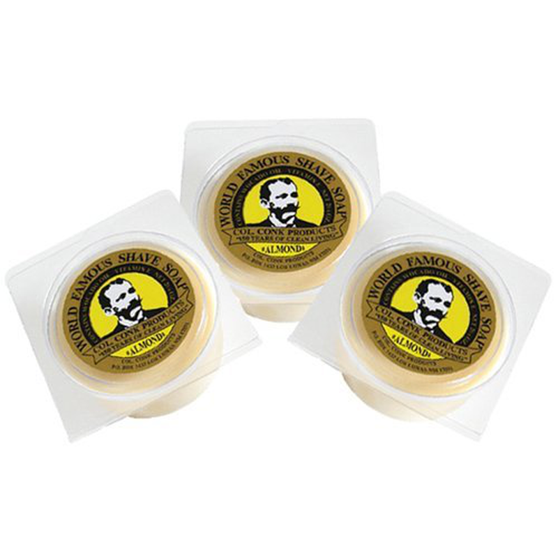 Colonel Conk Worlds Famous Shaving Soap Almond Avocado Oil E