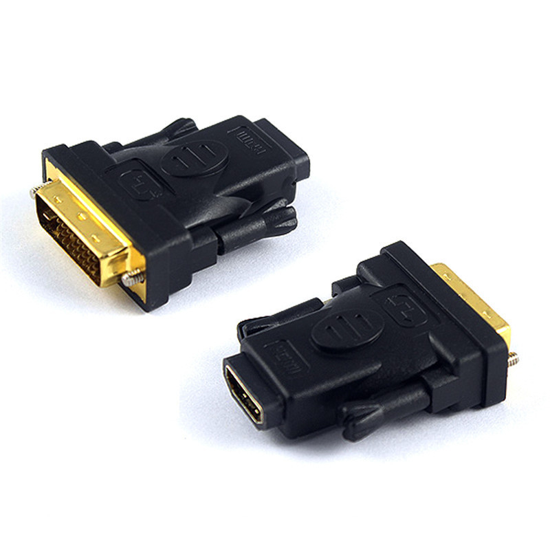 DVID Dual Link 24+1 Pin DVI Male to HDMI Female Converter Adapter