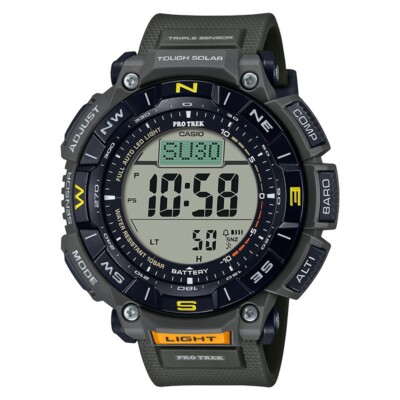 CASIO PROTREK PRG-340-3JF Black Men's Watch New in Box
