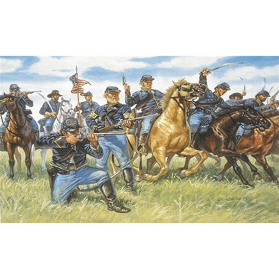 ITALERI IT6013 UNION CAVALRY THE BLUE JACKETS KIT 1:72 MODELLINO MODEL compatibi