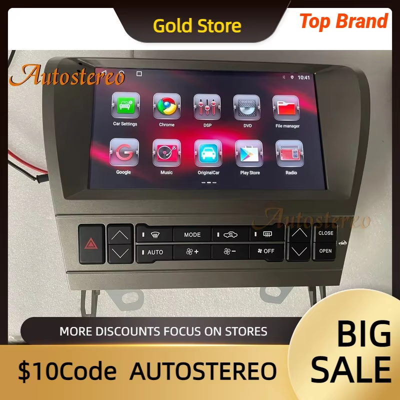 Carplay Android 14 Auto Stereo For Lexus SC430 2000-2009 Car GPS Navigation Mult