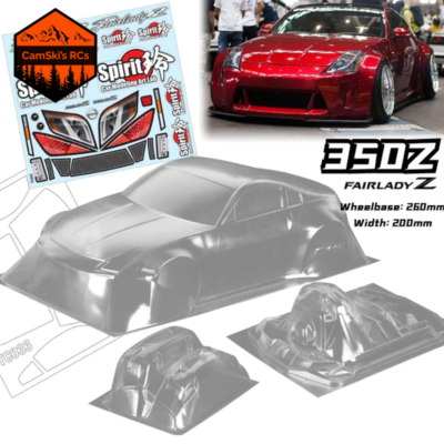 350z 2025 rc body