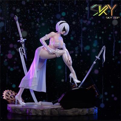 Stocked Sky Sex Studio NieR:Automata YoRHa No. 2 Type B Figure Statue Toy 18.5''