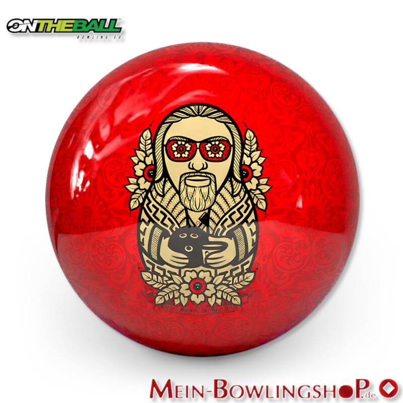 Special Bowling Ball With Face - OTB &ndash; Dude - Polyester Ba
