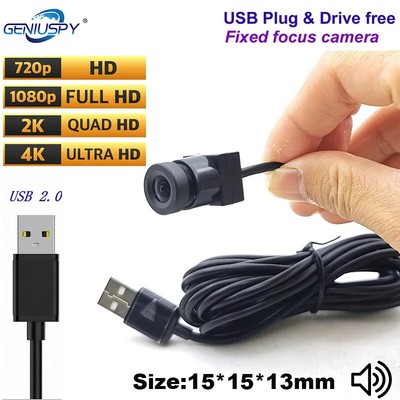 720P1080P 4MP 5MP 8M HD USB Camera High Speed CCTV Webcam Surveillance Cam Audio