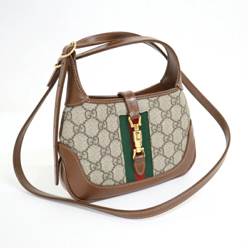 【関税&送料込】Gucci Mini Borsa Jackie 1961 Gucci Jackie 1961 GG Supreme Mini Bag | EB