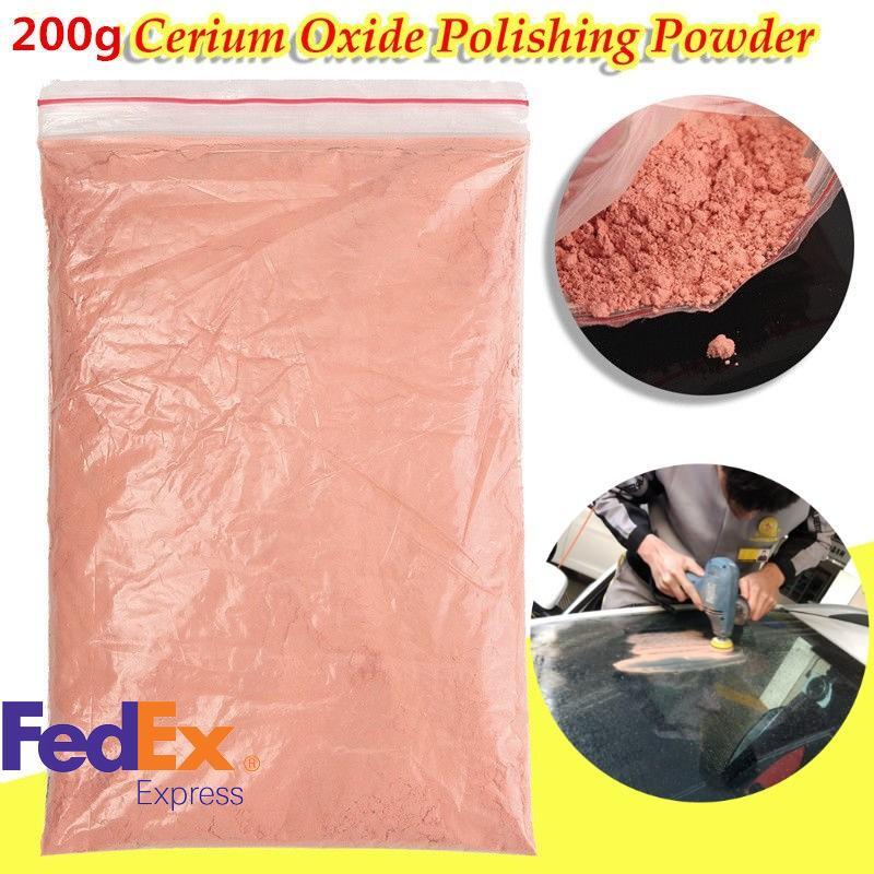 200g Cerium Oxide Glass Polishing Compound Powder For Car Window Scratch Remover