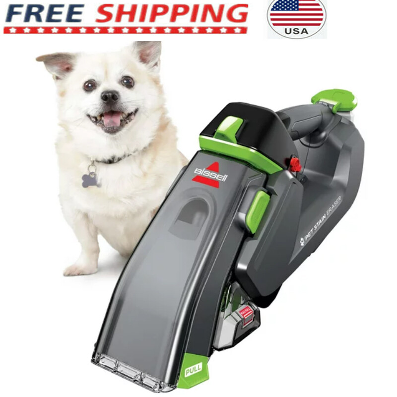 Pet Stain Eraser Cordless Portable Spot Carpet Cleaner Floor Lightweight Machine