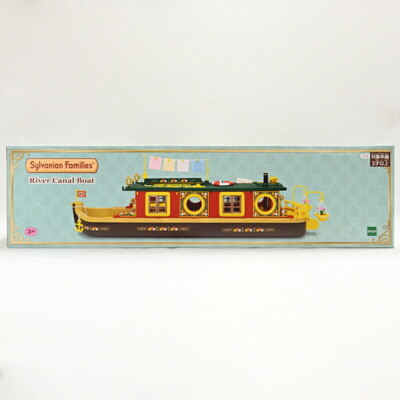 Sylvanian Families River Canal Boat Epoch Japan Calico