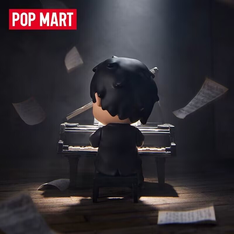 Popmart✖️Hirono The pianist POPMART Hirono THE PIANIST Limited Edition Figure Designer