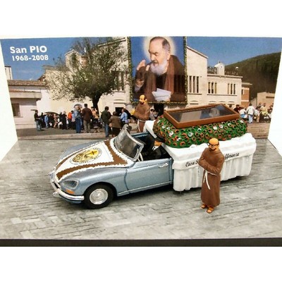 RIO RI4229D CITROEN DS FUNERALE PADRE PIO 1968 1:43 MODELLINO DIE CAST MODEL com