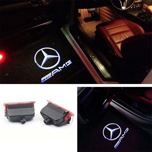 AMG Türprojektor Licht 4 Stück - Einstiegsbeleuchtung Mit Logo Für Mercedes