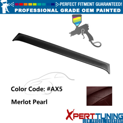 For 03-08 Nissan 350Z Coupe 2-Door PP Painted #AX5 Merlot Pearl Roof Spoiler
