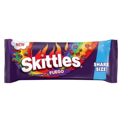 Skittles Fuego 3.4oz Share Size *LIMITED EDITION* *RARE*