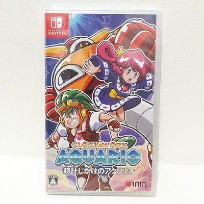 Clockwork Aquario Nintendo Switch Japan Game In English,Fr,Ger,It,Esp New Sealed