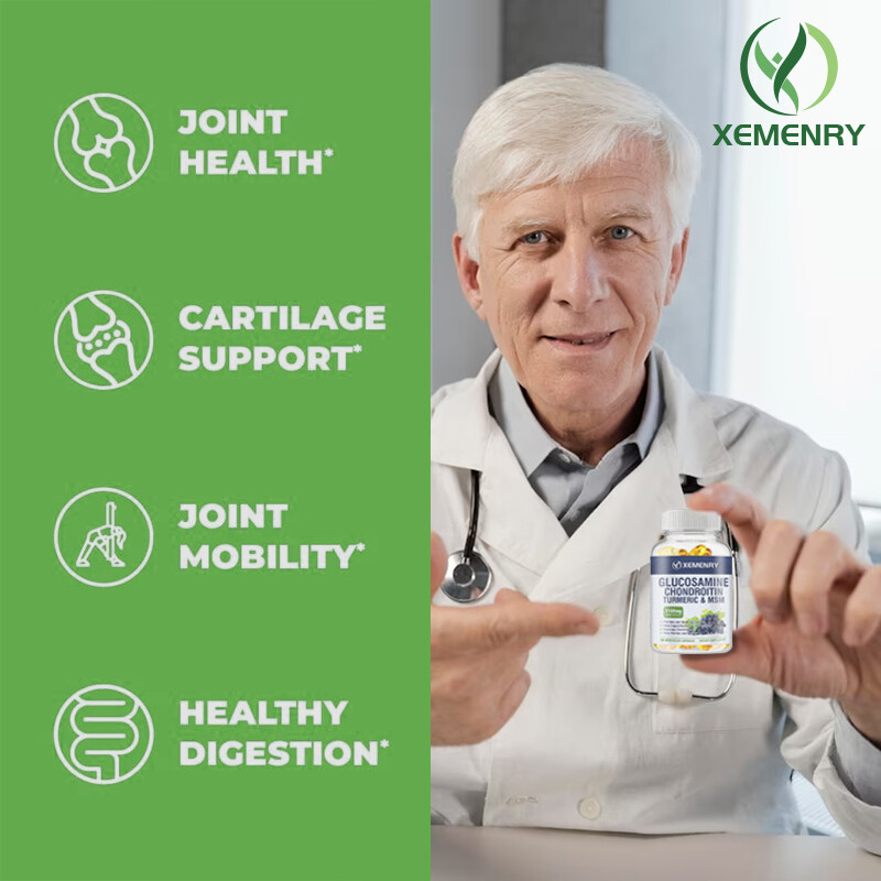 Glucosamine Chondroitin Turmeric & MSM 2100mg - Triple Strength Joint Support