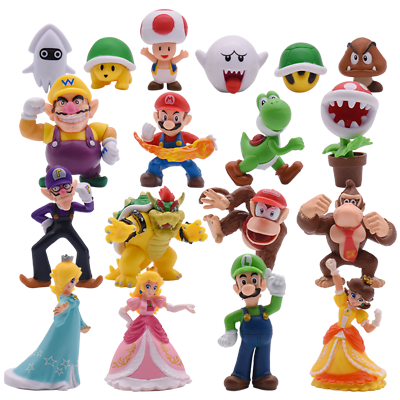 Figurine Super Mario Bros Package Spécial 18 Pièces