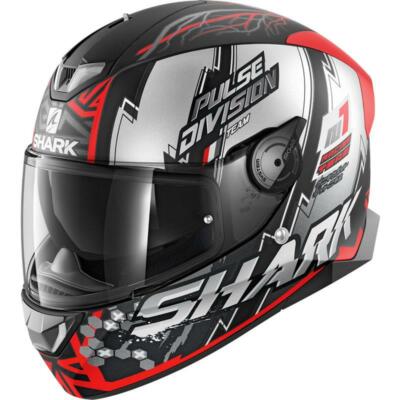 Shark Skwal 2 Helmet Full Face Inner Shield Pinlock Ready LED Light DOT S-XL