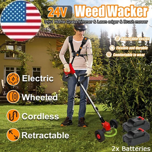 Battery Powered 24v 2.0ah Push Wheeled