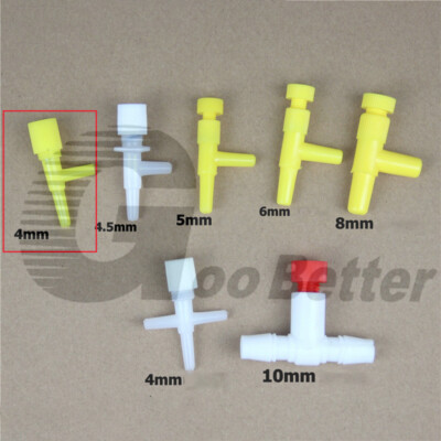Airline One Way Air Regulator Valve Splitter Aquarium Fish Tank Pump 4mm - 10mm