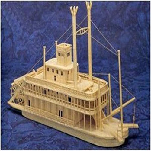 Matchmaker Mississippi Riverboat Matchstick Model Craft Construction Kit -