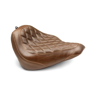 Mustang Wide Tripper Solo Seat, Diamond Stitch