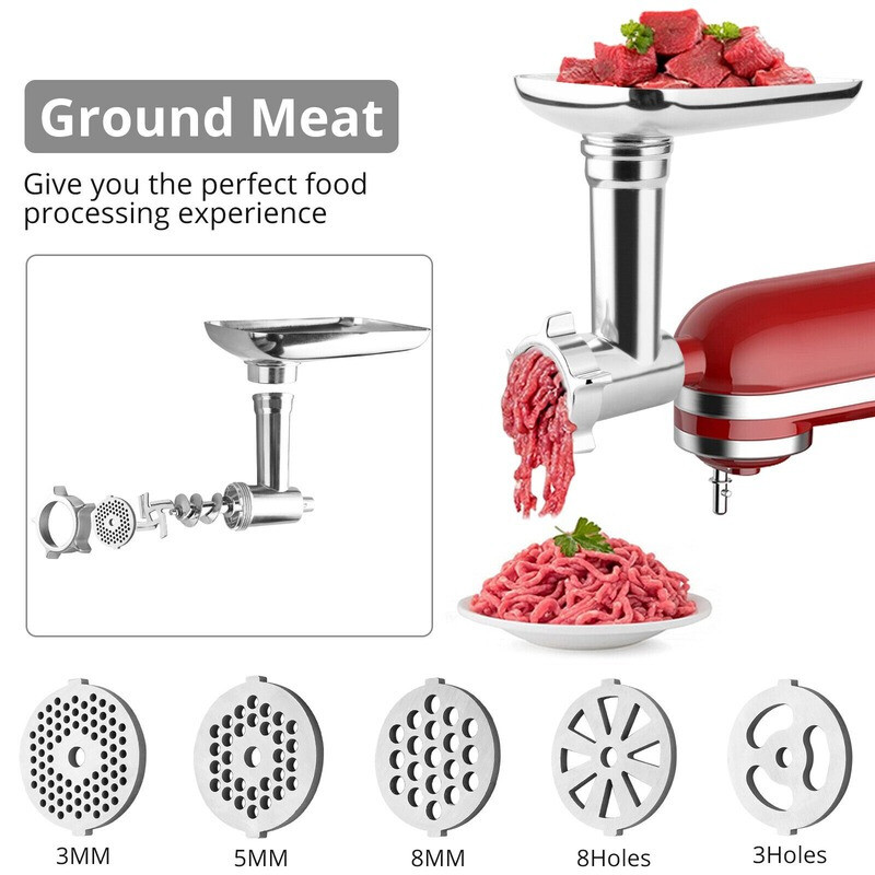 Food Meat Grinder Attachment For Kitchenaid Stand Mixer Kitchen-Aid Accessories✔