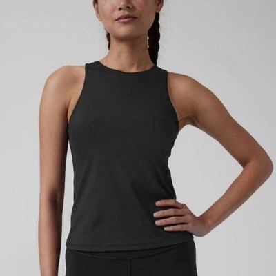Athleta Lightning Support Top Black Size XS NWT