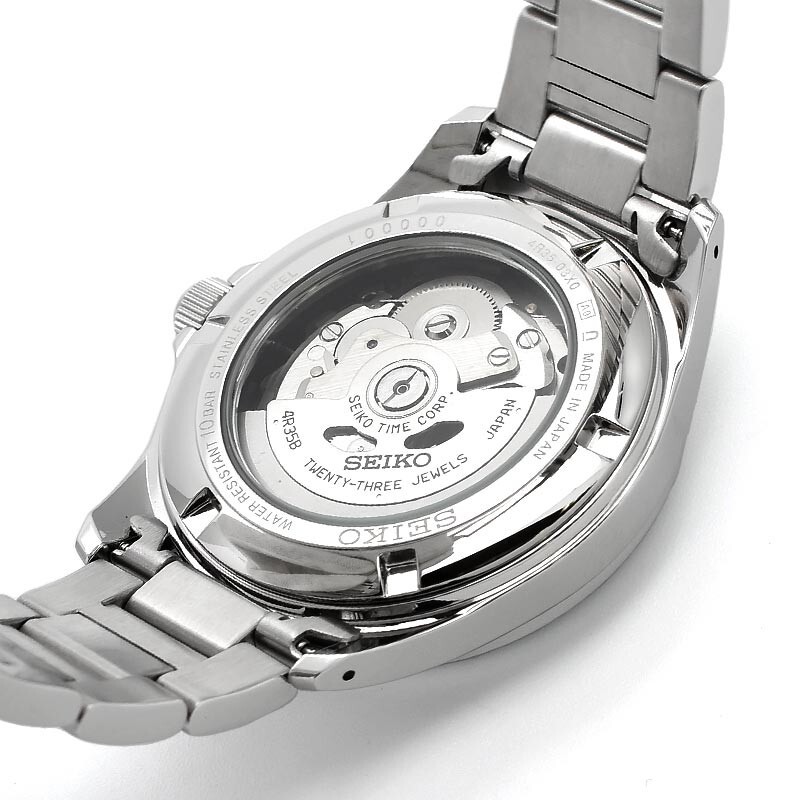 Pre-owned Seiko Szsb014 Mechanical Classic Line Automatic Men's Watch Black Gold Japan