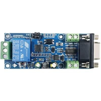 Modbus-Rtu 1/2 Channel DC7V-24V Relay Module Modbus RTU Switch RS232 TTL UART