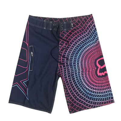 Mens FOX Quick Dry Shorts Beach Pants Surf Board Shorts Swimming Shorts Swimwear